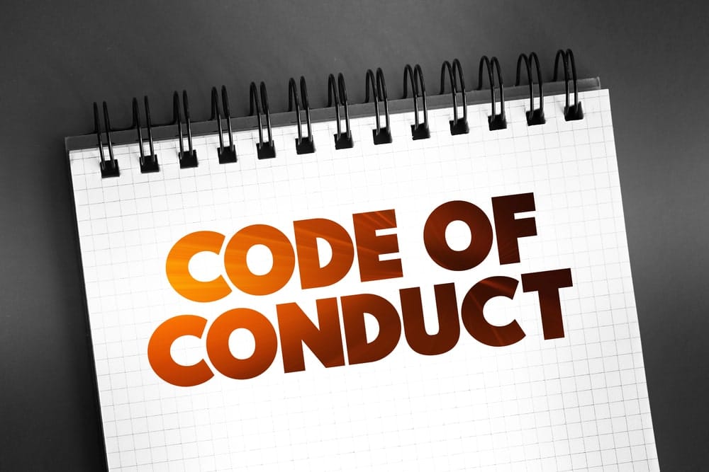 Code of conduct notebook outlining rules related to DUI offenses for UF students.
